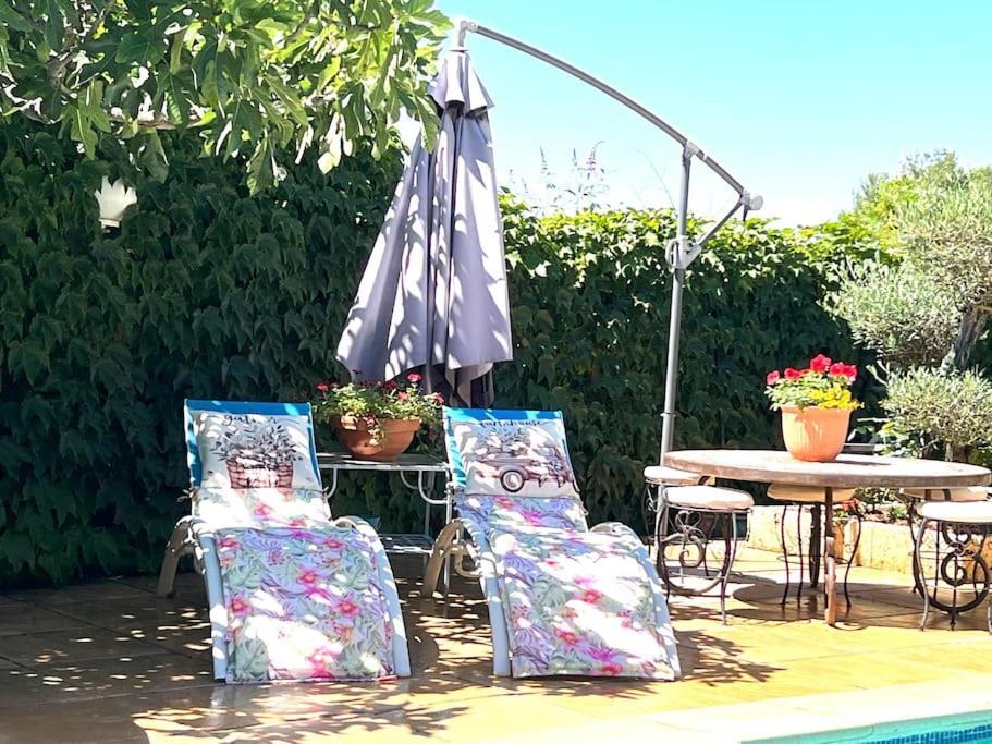 Le Jardin De Mae Daire Bouc-Bel-Air Dış mekan fotoğraf